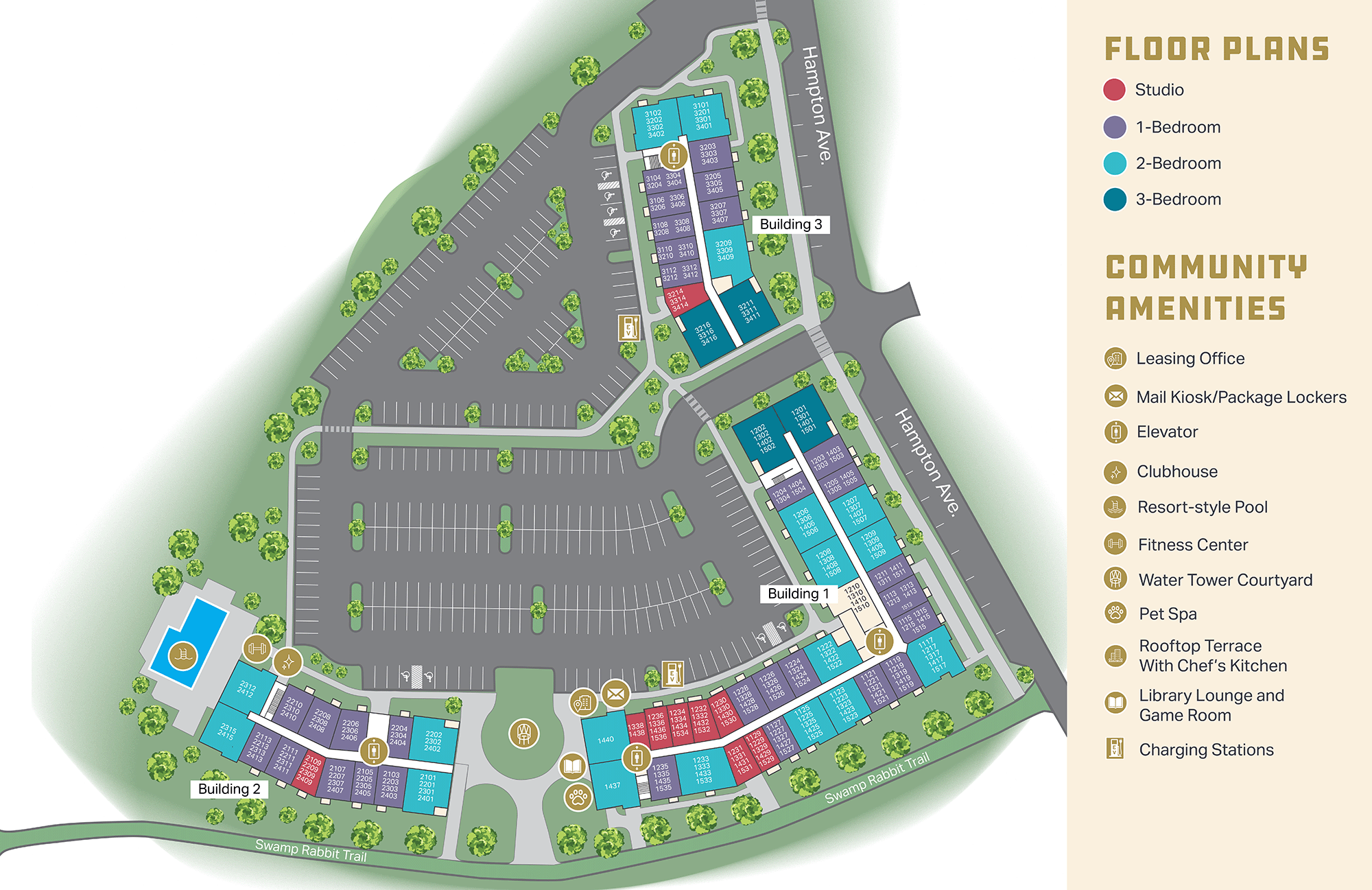 Water Tower Site Map